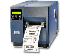 I-4208 Datamax printer w/ Rewind/Peel/Present