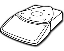 TFC-L2200 square pan clear flexible cover