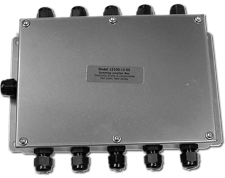 12100B Enclosure only with 11 strain reliefs